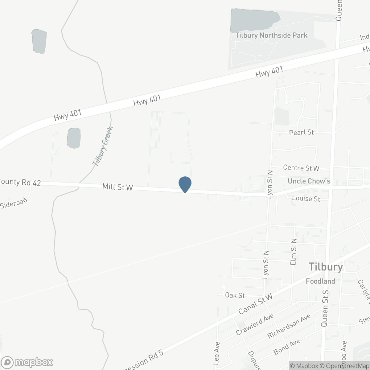 54 MILL STREET W, Tilbury, Ontario N0P 2L0